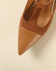 Zalvoria™| Leather Heels