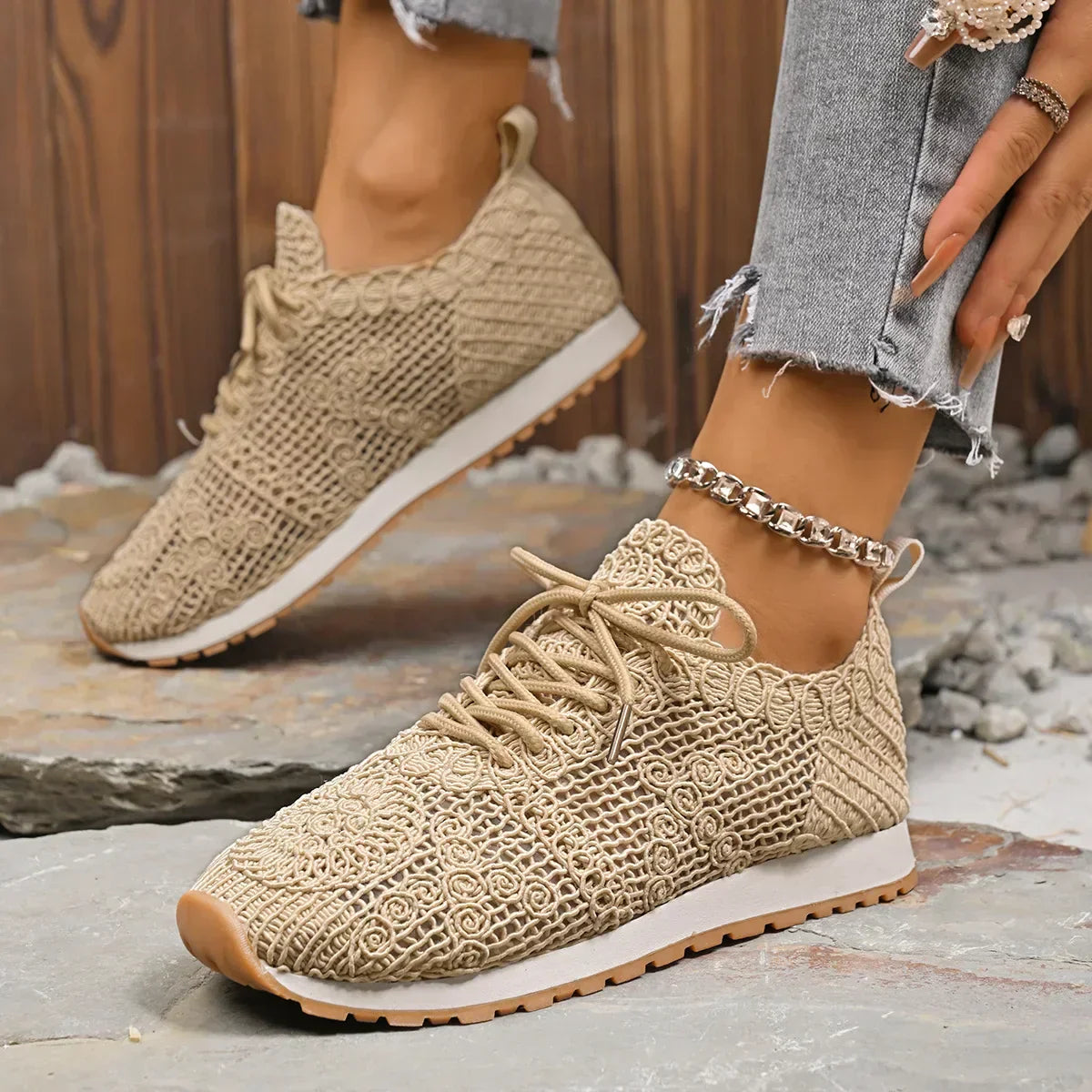 Ferana™| Orthopedic Lace Sneakers