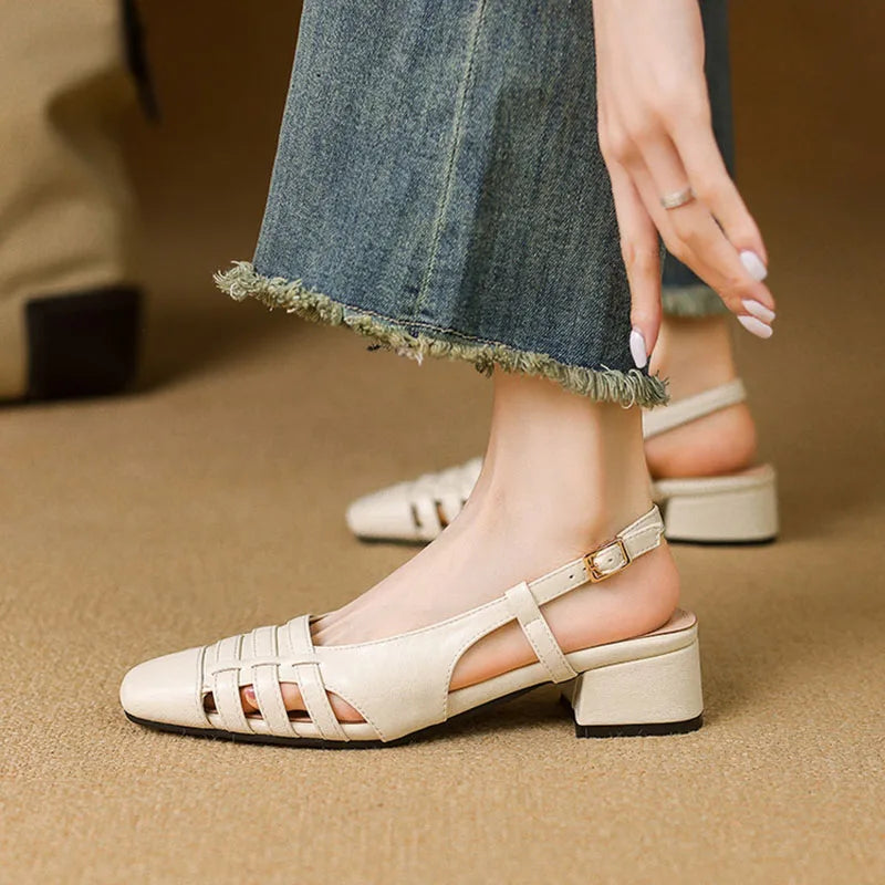 Orivelle™| Hollow Slingbacks