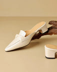 Giselle™| Genuine Leater Mules