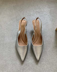 Lurevia™| Pointed Toe Slingbacks