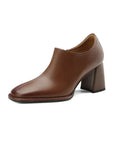 Vionara™| Leather Ankle Boots
