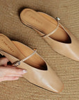Mirala™| Leather Mules