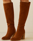 Nelisse™| Suede Block Heel Boots