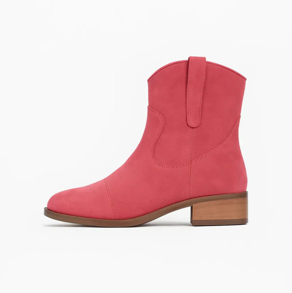 Ilyssa™| Western Suede Boots