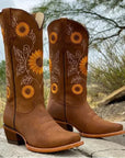 Embroidered™| Floral Boots