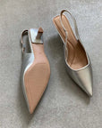 Lurevia™| Pointed Toe Slingbacks