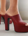 Bianca™ | Leather Heels