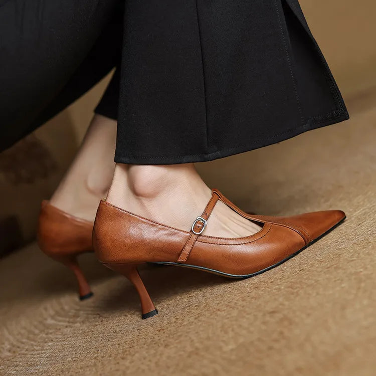Lumoura™| Leather Heels