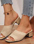 Mia™| Open-Toe Mules