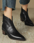 Helira™| Leather Ankle Boots