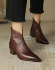 Helira™| Leather Ankle Boots