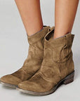 Ciarra™| Suede Western Boots